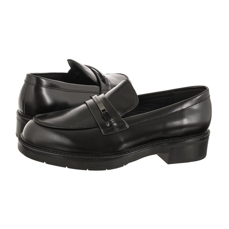 Calvin Klein Rubber Sole Loafer W/HW Ck Black HW0HW01791 BEH (CK312-a) shoes