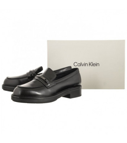 Calvin Klein Rubber Sole Loafer W/HW Ck Black HW0HW01791 BEH (CK312-a) shoes