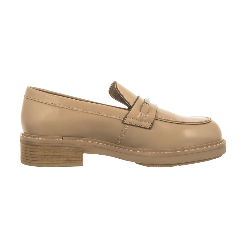 Calvin Klein Rubber Sole Loafer W/HW Ck Nude HW0HW01791 AB2 (CK312-b) shoes