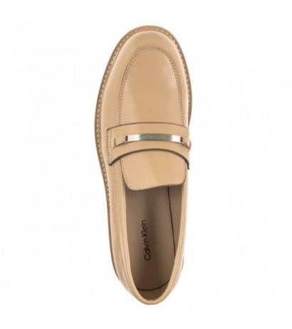 Calvin Klein Rubber Sole Loafer W/HW Ck Nude HW0HW01791 AB2 (CK312-b) shoes