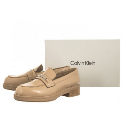 Calvin Klein Rubber Sole Loafer W/HW Ck Nude HW0HW01791 AB2 (CK312-b) shoes