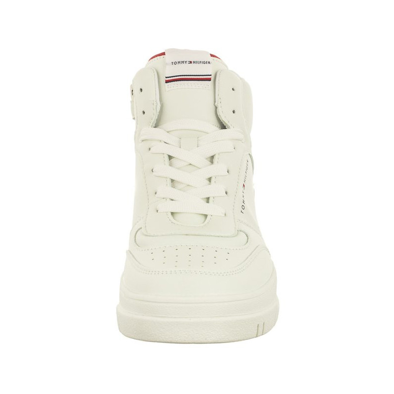 Tommy Hilfiger High Top Lace-Up Sneaker T3X9-33122-1355 530 Off White (TH842-a) sports Shoes