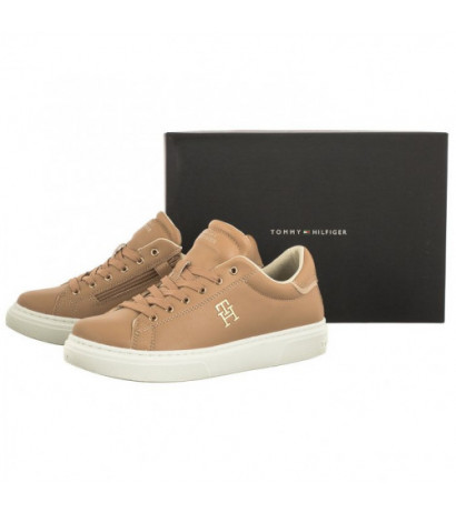 Tommy Hilfiger Monogram Low Cut Lace-Up Sneaker T3A9-32964-1355 524 Camel (TH845-b) sports Shoes