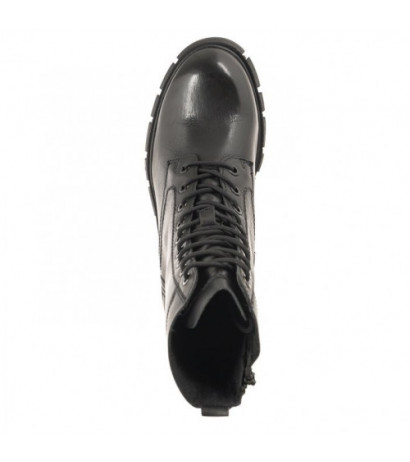 Tamaris Czarne 1-25272-41 003 Black Leather (TM451-a) shoes