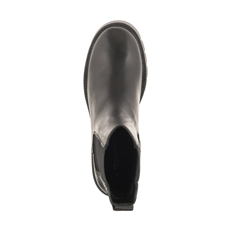 Tamaris Czarne 1-25469-41 003 Black Leather (TM452-a) shoes