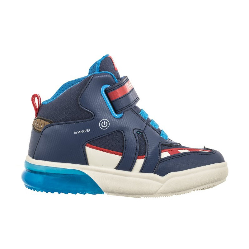 Geox J Grayjay B. C Marvel Avengers Navy/Red J369YC 0FU50 C0735 (GE115-a) sports shoes