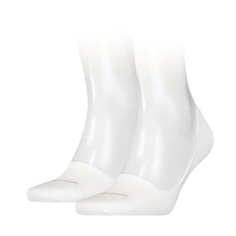 Calvin Klein Footie Mid Cut White 701218708 002 (CK319-b) socks