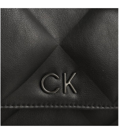 Calvin Klein Re-Lock Quilt Mini Bag Black K60K611086 BAX (CK334-a) handbag