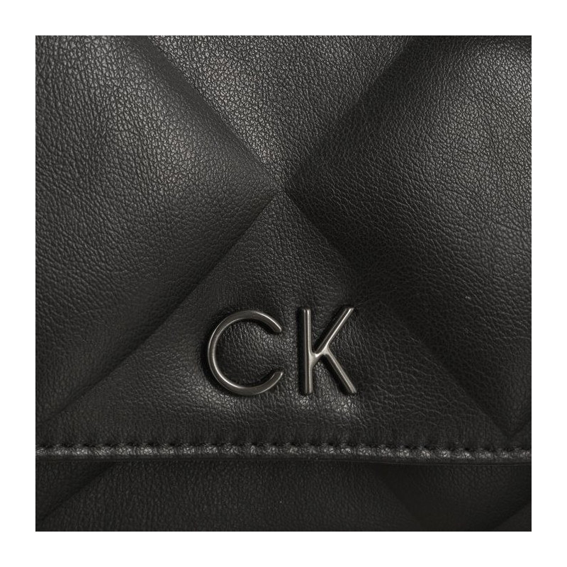 Calvin Klein Re-Lock Quilt Mini Bag Black K60K611086 BAX (CK334-a) handbag