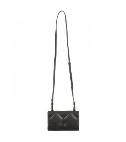 Calvin Klein Re-Lock Quilt Mini Bag Black K60K611086 BAX (CK334-a) handbag