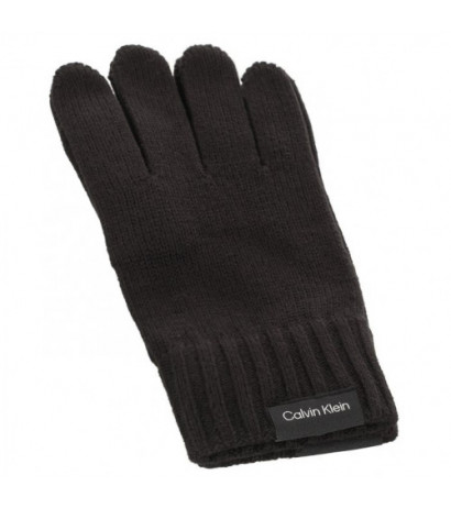 Calvin Klein Classic Cotton Rib Gloves Black K50K511011 BAX (CK350-a) accessory