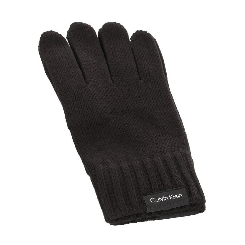 Calvin Klein Classic Cotton Rib Gloves Black K50K511011 BAX (CK350-a) accessory