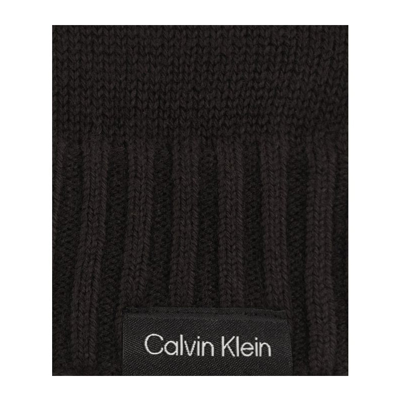 Calvin Klein Classic Cotton Rib Gloves Black K50K511011 BAX (CK350-a) accessory