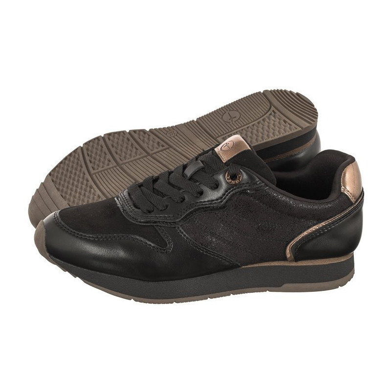 Tamaris Czarne 1-23602-41 096 Black/Copper (TM461-a) sports Shoes