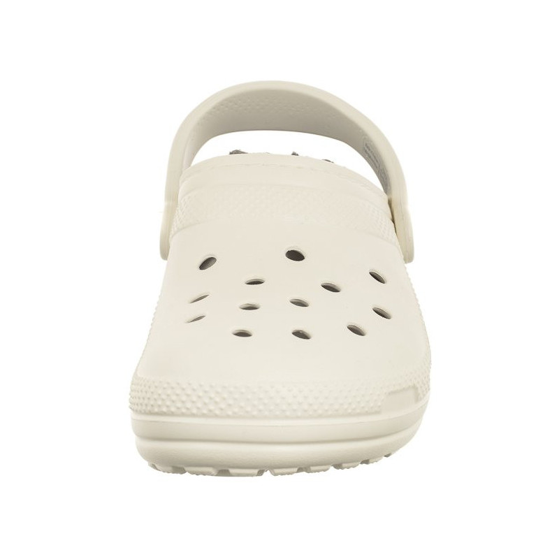 Crocs Classic Lined Clog White/Grey 203591-10M (CR266-c) Women's Shoes/Flip Flops