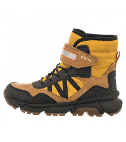 Geox J Flexyper Plus Babx D Dk Yellow/Black J36LCD 0MEFU C2G9B (GE131-a) ankle boots