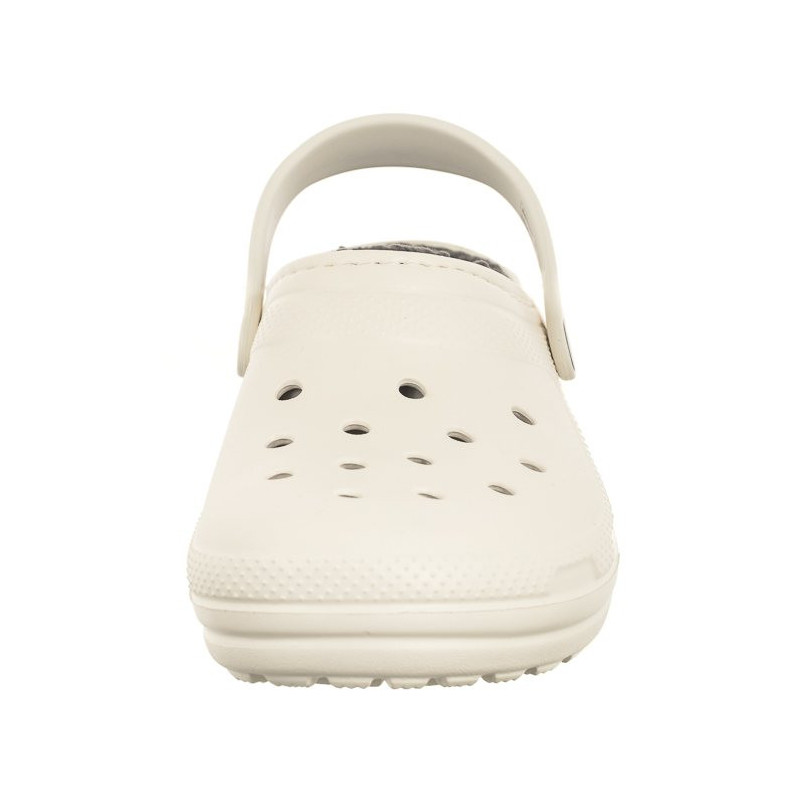 Crocs Classic Lined Clog K White/Grey 207010-10M (CR265-c) slippers