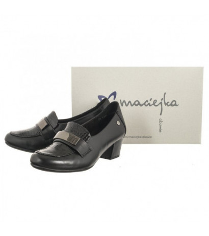 Maciejka Czarne 06285-01/00-7 (MA1123-a) shoes