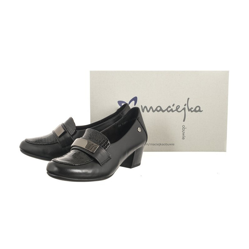 Maciejka Czarne 06285-01/00-7 (MA1123-a) shoes