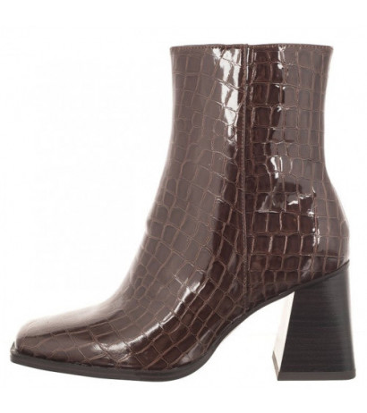 Tamaris Brązowe Lakierowane 1-25328-41 397 Brown Croco (TM467-a) shoes