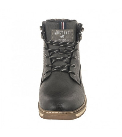 Mustang Ciemnoszare 4141-602-20 (MU518-b) boots