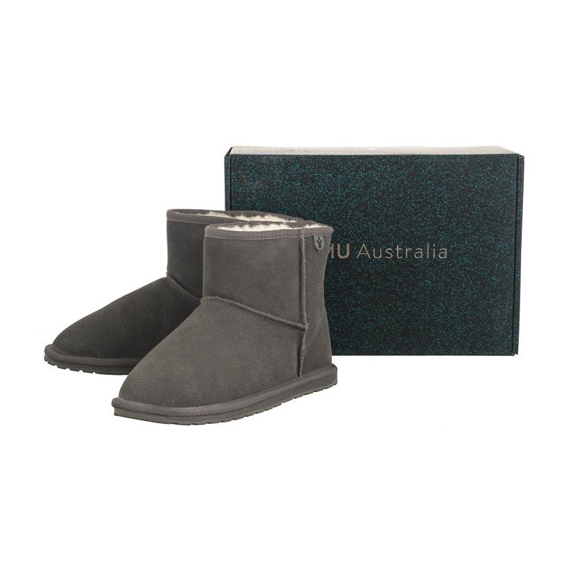 EMU Australia Wallaby Mini Teens WR Charcoal T10103 (EM473-c) shoes