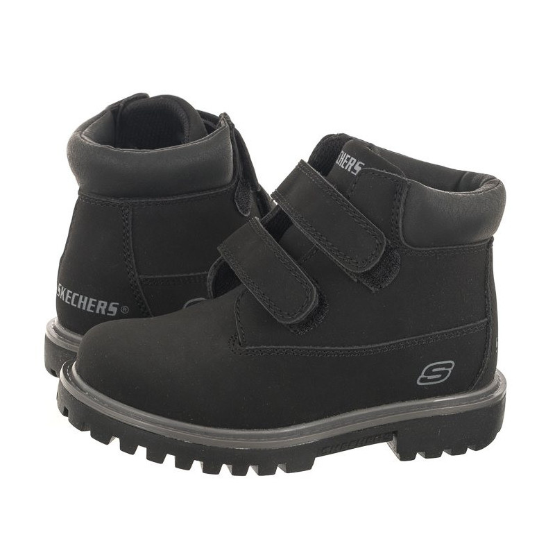 Skechers Mecca Sawmill Black 93159N/BLK (SK165-a) boots