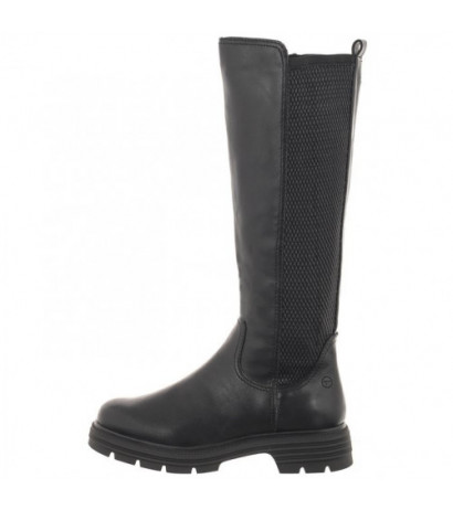 Tamaris Czarne 1-25604-41 001 Black  (TM469-a) boots