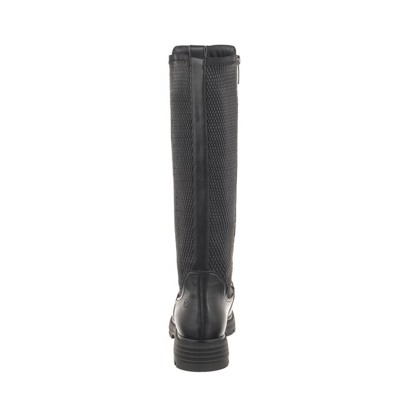 Tamaris Czarne 1-25604-41 001 Black  (TM469-a) boots