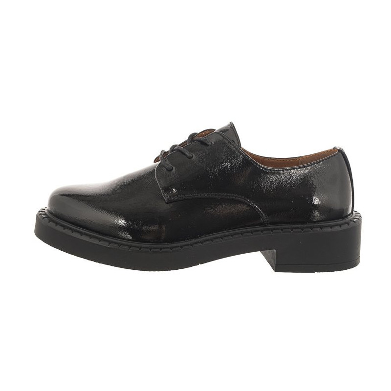 Sergio Leone Czarne Lakierowane BT 194 (SL490-a) shoes