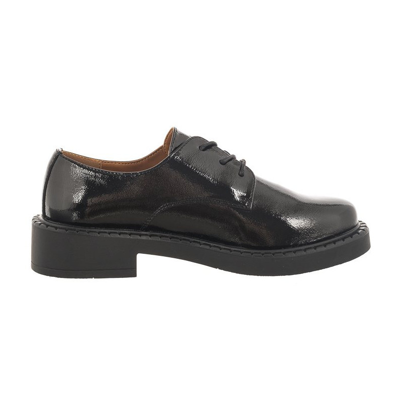 Sergio Leone Czarne Lakierowane BT 194 (SL490-a) shoes