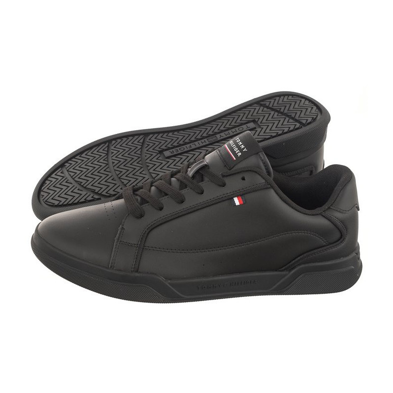 Tommy Hilfiger Lo Cup Lth Black FM0FM04827 BDS (TH862-a) sports shoes