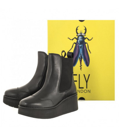 FLY London Hary Arkansas Black P701256000 (FL391-a) Boots