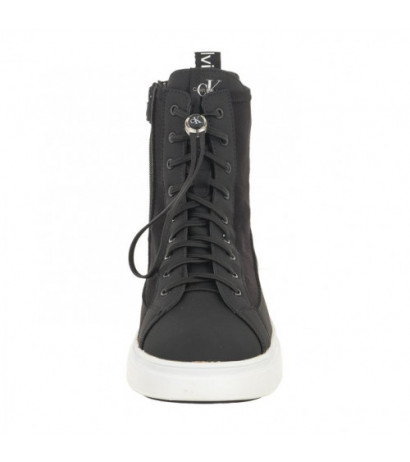 Calvin Klein High Top Lace-up Sneaker V3X9-80733-1464 999 Black (CK354-a) shoes