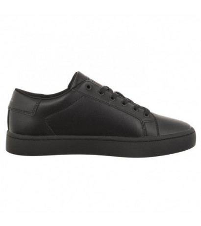 Calvin Klein Classic Cupsole Laceup Low Lth Triple Black YM0YM00491 0GT (CK363-a) sports shoes