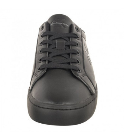 Calvin Klein Classic Cupsole Laceup Low Lth Triple Black YM0YM00491 0GT (CK363-a) sports shoes