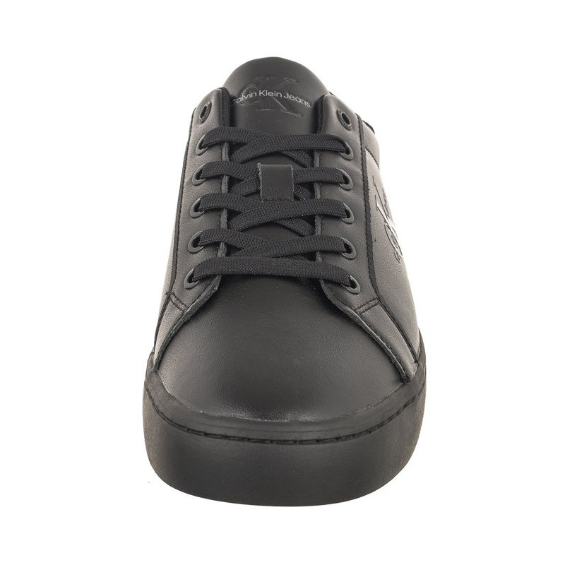 Calvin Klein Classic Cupsole Laceup Low Lth Triple Black YM0YM00491 0GT (CK363-a) sports shoes