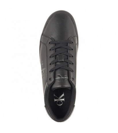 Calvin Klein Classic Cupsole Laceup Low Lth Triple Black YM0YM00491 0GT (CK363-a) sports shoes