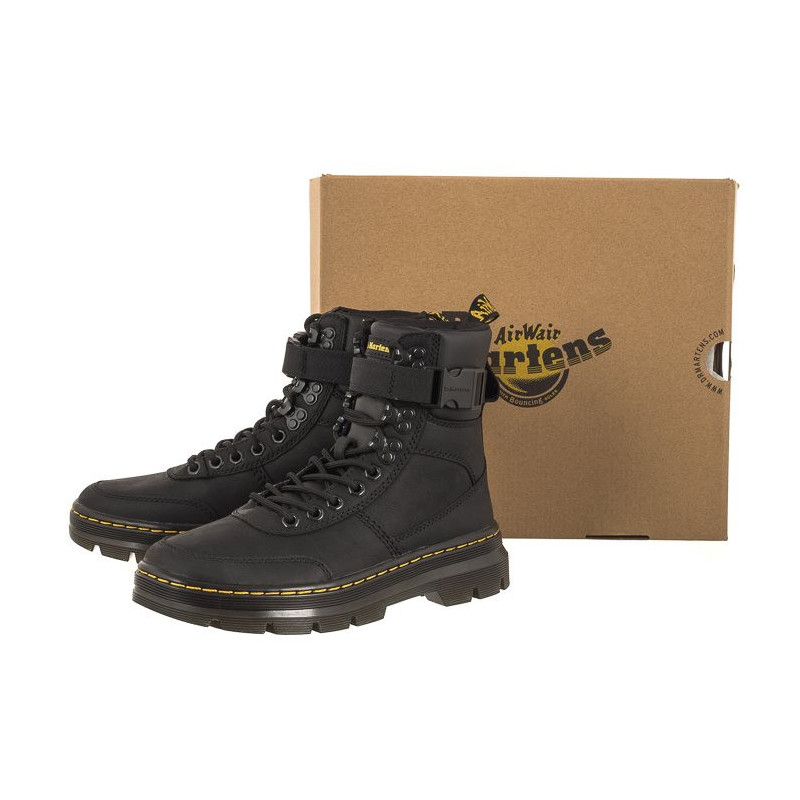 Dr. Martens Combs Tech Leather Black 27801001 (DR63-a) boots