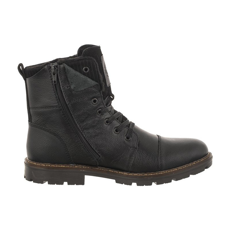 Rieker Czarne 32133-00 Black (RI140-a) boots