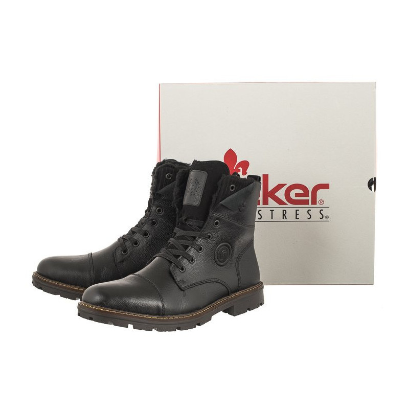 Rieker Czarne 32133-00 Black (RI140-a) boots