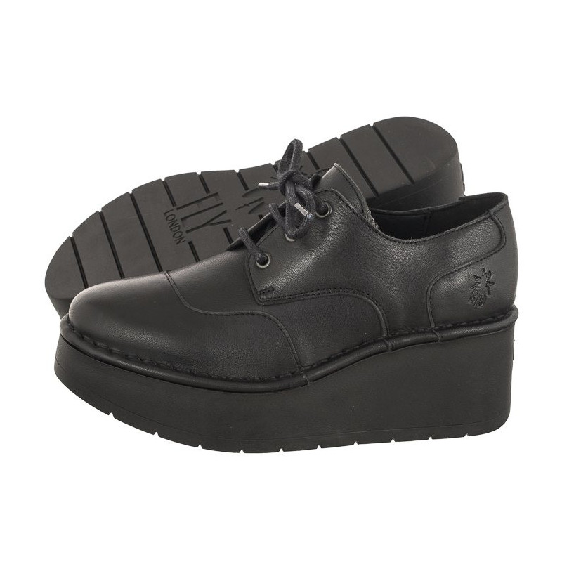 FLY London Howi Arkansas Black P701254000 (FL393-a) shoes