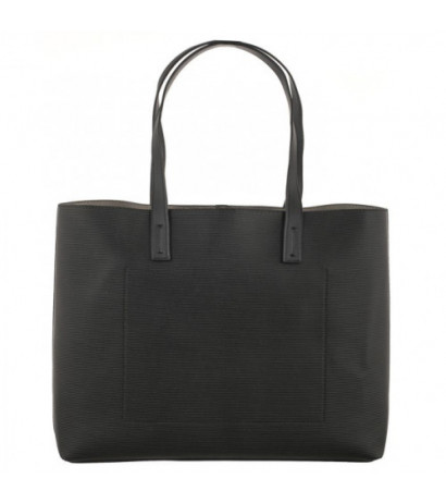 Calvin Klein Minimal Monogram Slim Tote34 Black K60K611213 BDS (CK361-a) handbag