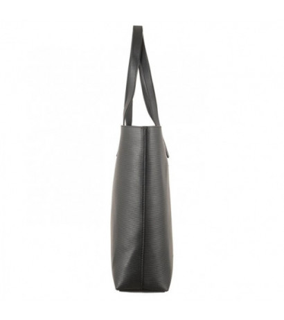 Calvin Klein Minimal Monogram Slim Tote34 Black K60K611213 BDS (CK361-a) handbag