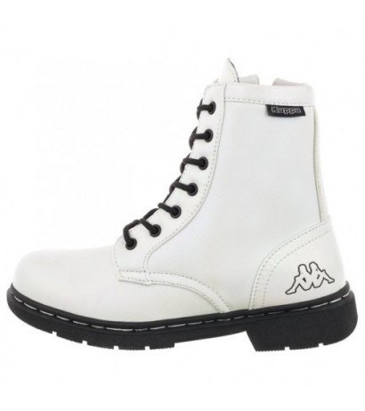 Kappa Deenish Shine 242953/1011 White/Black (KA214-b) shoes