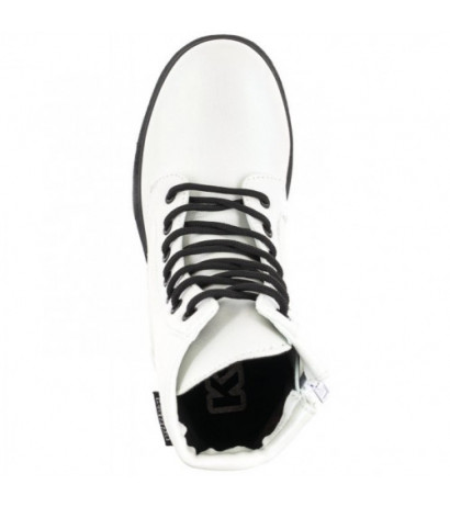 Kappa Deenish Shine 242953/1011 White/Black (KA214-b) shoes