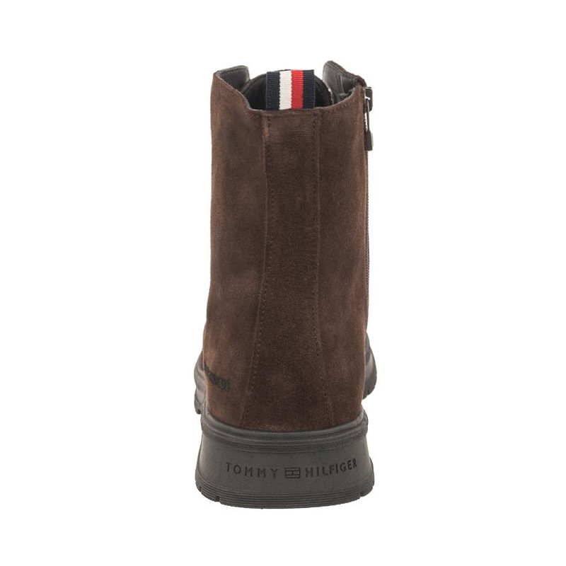 Tommy Hilfiger Hilfiger Core Suede Boot Cocoa FM0FM04674 GT6 (TH884-a) boots