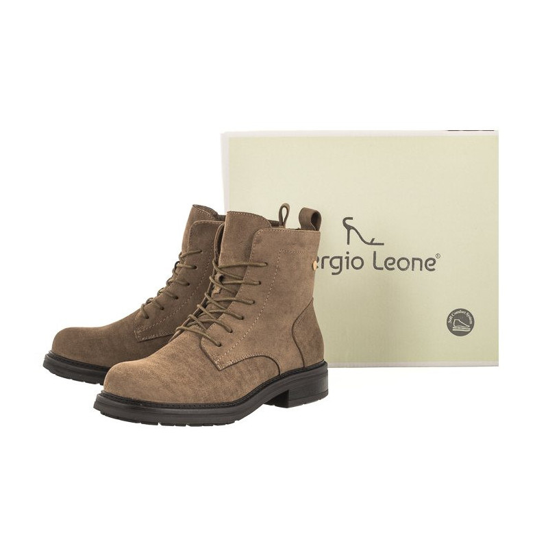 Sergio Leone Khaki BT 590  (SL495-b) shoes