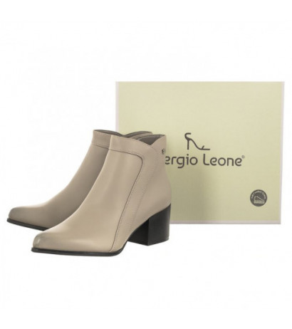 Sergio Leone Szare BT 633 (SL494-a) shoes