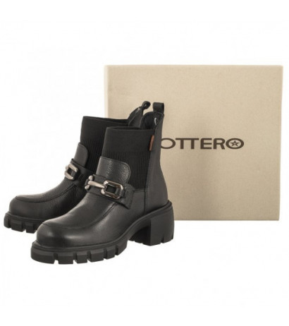 Bottero Czarne 347202 Preto/Onix (BO80-a) shoes